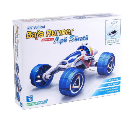 Robotica - Kit Constructie Vehicul cu motor pe apa sarata (RO)