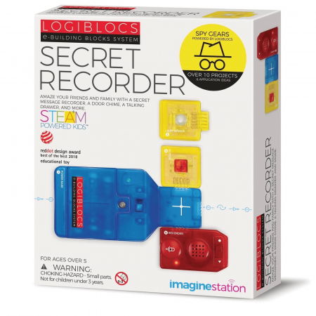 Toate produse - Kit de constructie Logiblocs - Secret Recorder