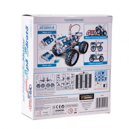 Kit Robotica Masina 4x4 Motor pe Apa Sarata [5]