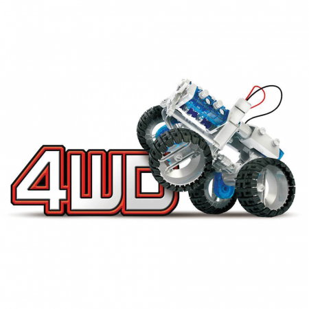 Kit Robotica Masina 4x4 Motor pe Apa Sarata (EN) [4]