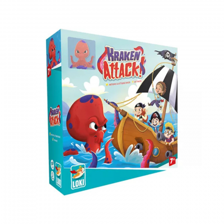 Jocuri de societate pentru familie - Kraken Attack (EN)