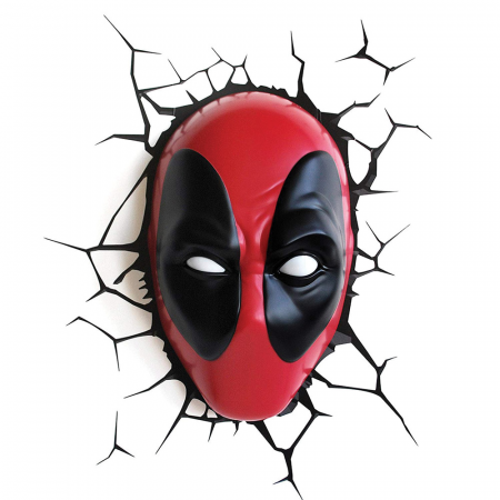 Obiecte de colectie - Lampa 3D Marvel - Deadpool