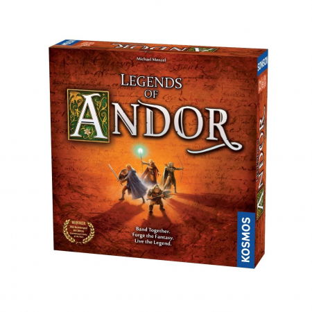 Jocuri de societate pentru familie - Legends of Andor - Jocul de baza (EN)