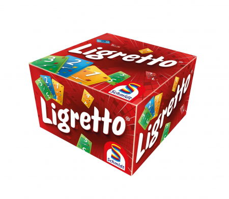 Jocuri de societate pentru familie - Ligretto Rosu - Joc de Carti