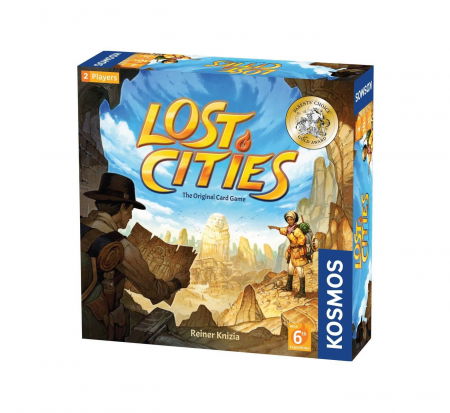 Jocuri de societate pentru familie - Lost Cities: The Card Game (EN)