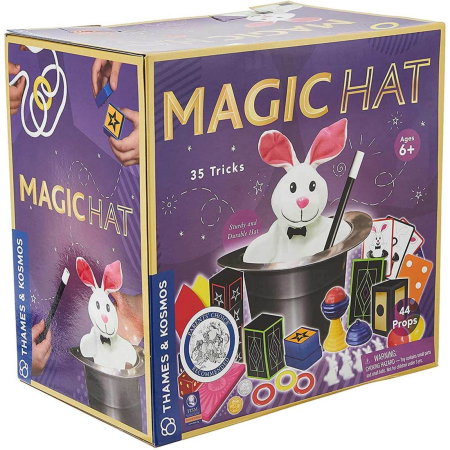 Jucarii si jocuri educative STEM - Magic Hat - Palaria magica cu 35 de trucuri (EN)