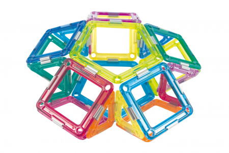 Set magnetic 22 pcs Magspace - Alien Craft [4]