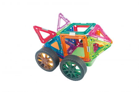 Set magnetic 17 pcs Magspace - Mini Cars [1]