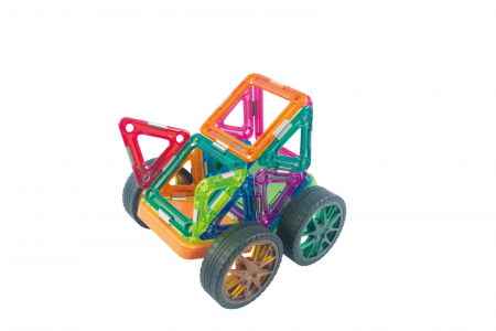 Set magnetic 17 pcs Magspace - Mini Cars [2]