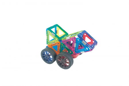 Set magnetic 25 pcs Magspace - Racing Cars [2]