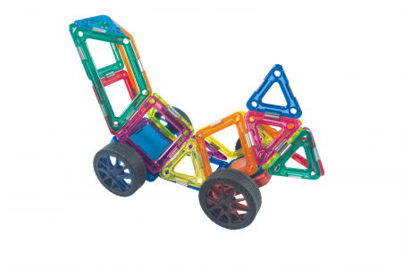 Set magnetic 25 pcs Magspace - Racing Cars [6]