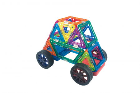 Set magnetic 25 pcs Magspace - Racing Cars [8]