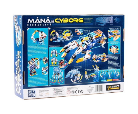 Mana de Cyborg Hidraulica - Kit robotica de constructie (RO) [1]