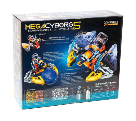 Mega Cyborg – Transformer 5 in 1 cu jet de apa (RO) [1]