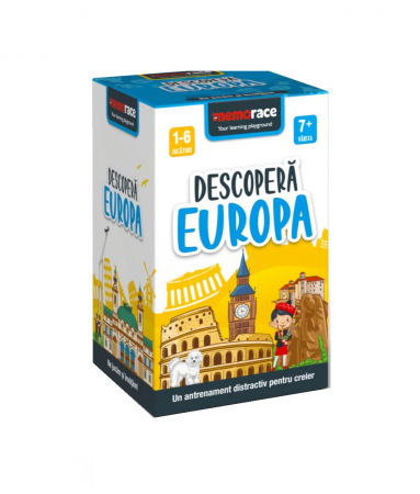 Jocuri de societate pentru copii - Memorace - Descopera Europa (RO)