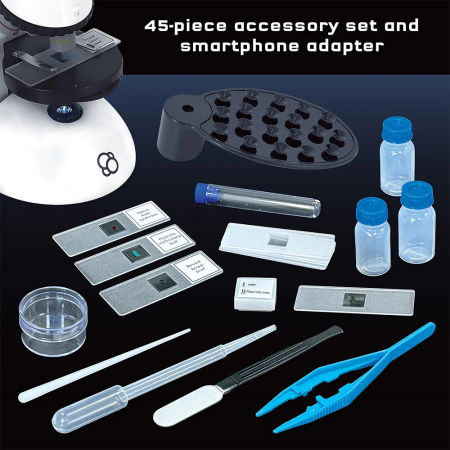 Microscop 600x cu adaptor pentru smartphone [4]