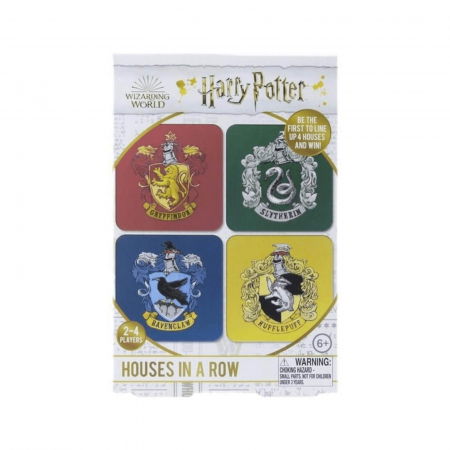 Jocuri de societate pentru familie - Mini joc Harry Potter - Hogwarts Houses In A Row