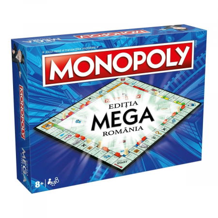 Jocuri de societate pentru familie - Monopoly Mega Romania (RO)