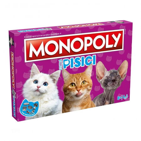 Monopoly Pisici (RO) Jocurile de societate Gameology - Monopoly Pisici (RO)