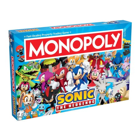Jocuri pentru copii - Monopoly - Sonic the Hedgehog (EN)