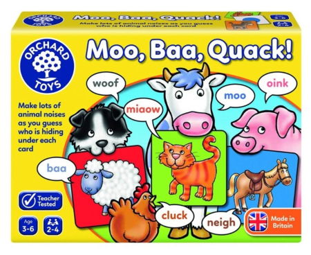 Jocuri pentru copii - Moo Baa Quack (RO-EN)