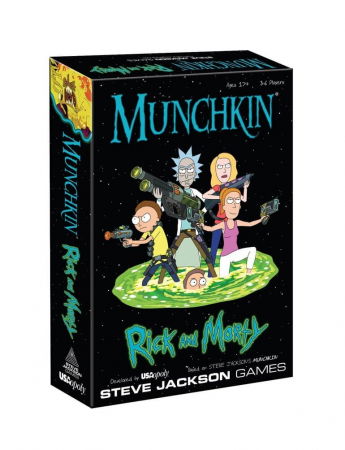 Jocuri de societate pentru adulti - Munchkin Rick and Morty