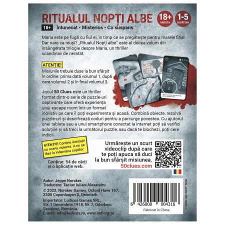 Pachet 50 Clues - Pendulul Mortii, Ritualul Nopti Albe si Soarta lui Leopold [6]