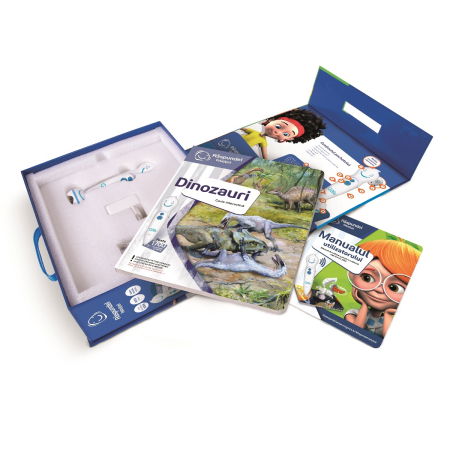 Pachet Raspundel Istetel - Creion si carte Dinozauri [1]