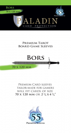 Paladin Card Sleeves: Bors - Tarot, 7 x 12 cm [1]