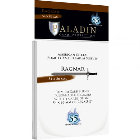 Accesorii jocuri de societate - Paladin Card Sleeves: Ragnar - American Special, 5.4 x 8.6 cm