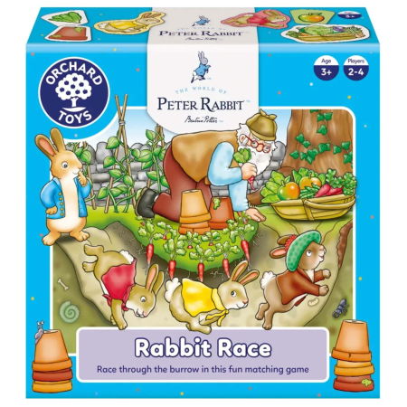 Jocuri pentru copii - Peter Rabbit - Rabbit Race (RO-EN)