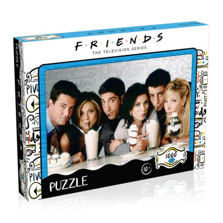 Puzzle - Puzzle 1000 piese Friends Milkshake