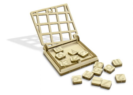 Puzzle din lemn Wooden City - Puzzle 3D - 15 Mini jocuri perspicacitate