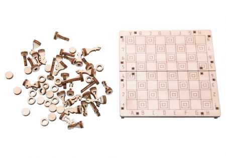 Puzzle 3D - Mini joc Sah si Dame [3]