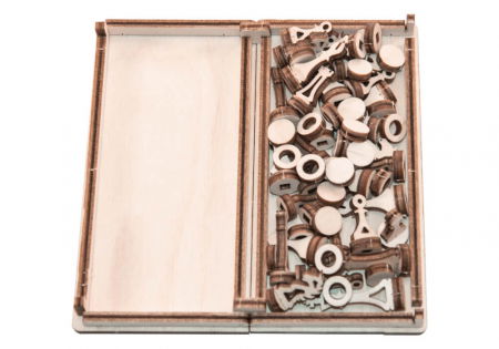 Puzzle 3D - Mini joc Sah si Dame [2]