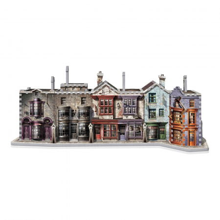 Puzzle 3D Wrebbit Harry Potter - Diagonal Alley (450 piese) [1]