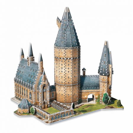 Puzzle 3D Wrebbit Harry Potter - Great Hall (850 piese) [2]