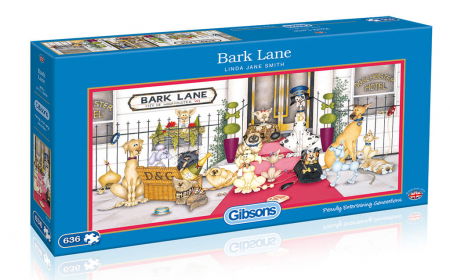 Puzzle - Catei din Strada Bark - Puzzle 636 Piese
