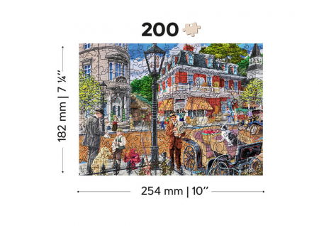 Puzzle din lemn - Main Street - 200 piese [6]