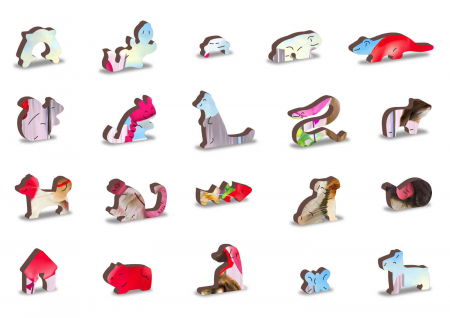 Puzzle din lemn - Party Time - 150 piese [3]