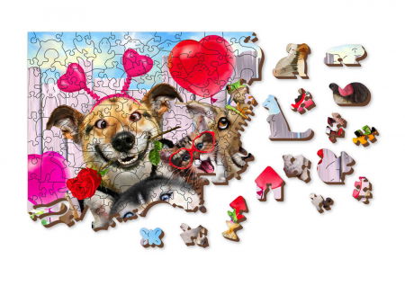 Puzzle din lemn - Party Time - 150 piese [5]