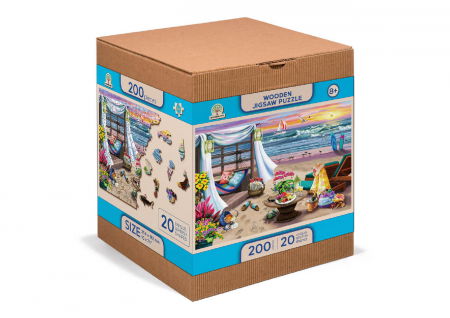 Puzzle din lemn - Summertime - 200 piese [4]
