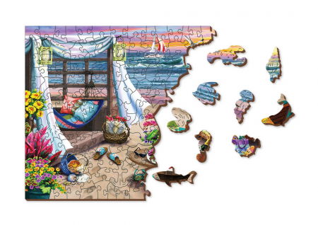 Puzzle din lemn - Summertime - 200 piese [5]