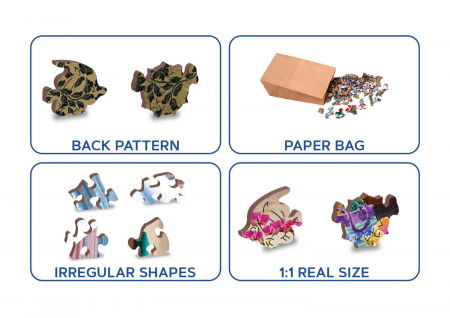 Puzzle din lemn - Summertime - 200 piese [7]