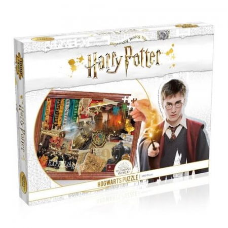 Puzzle - Puzzle Harry Potter 1000 piese Hogwarts