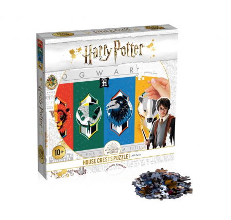 Puzzle Harry Potter 500 piese - Hogwarts Crests [2]