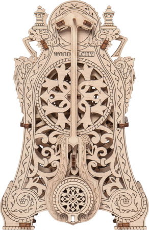 Puzzle din lemn Wooden City - Puzzle mecanic 3D - Ceas magic