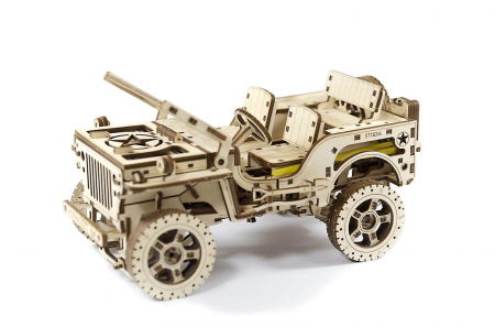 Puzzle mecanic 3D - Masina 4x4 [1]