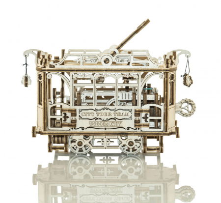 Puzzle mecanic 3D - Tramvai cu sine [1]