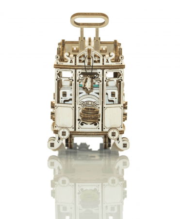 Puzzle mecanic 3D - Tramvai cu sine [4]